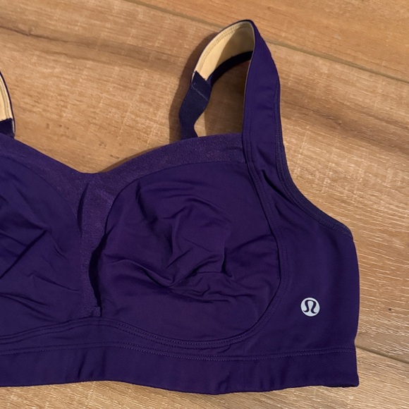 lululemon Deep Purple Sports Bra - Picture 2 of 8